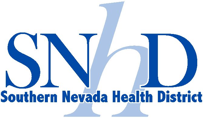 SNhD on the first line, with Southern Nevada Health District on the second line.